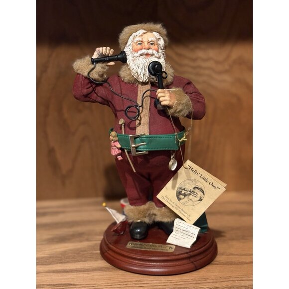 KSA Collectibles Kurt S. Adler Limited Edition Santa Claus "Hello! Little One!" - Picture 1 of 8